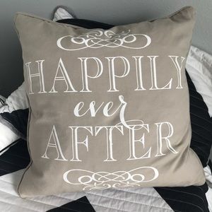 “Happily Ever After” pillowcase cover